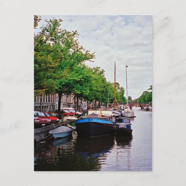 Amsterdam Postcard Postkarte (Vorderseite)