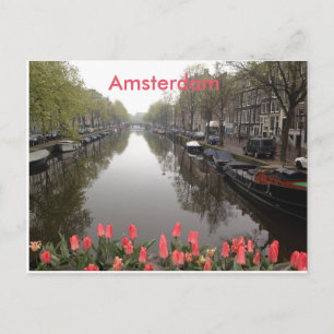 Amsterdam Postcard Postkarte