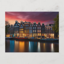 AMSTERDAM POSTCARD