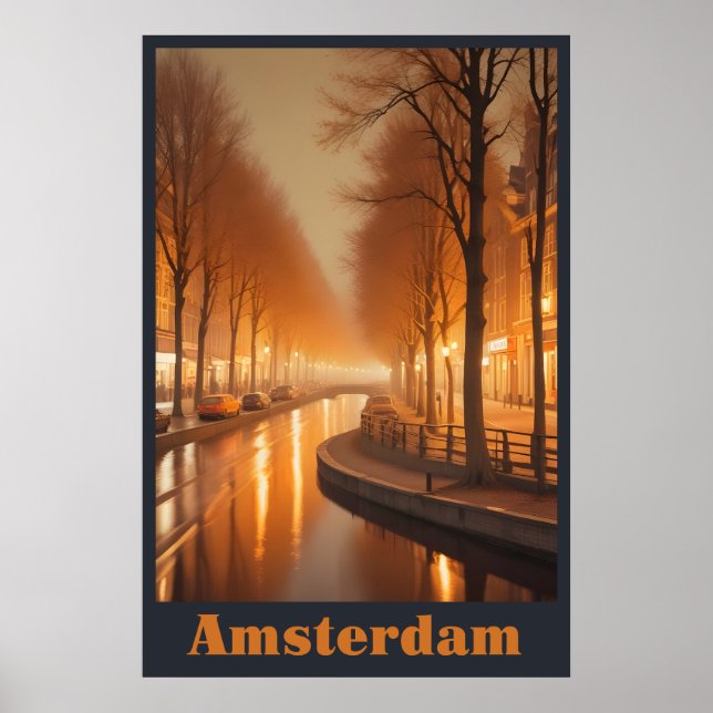 Amsterdam Poster (Vorne)