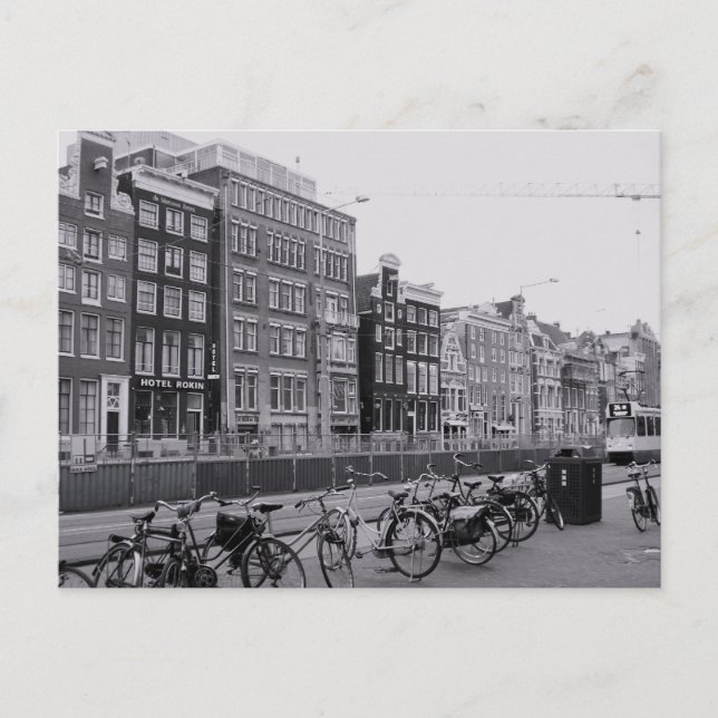 Amsterdam Postkarte (Vorderseite)