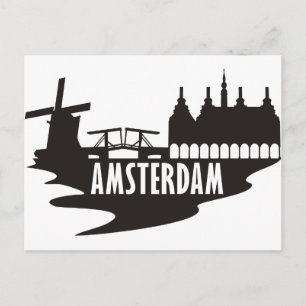 Amsterdam Postkarte