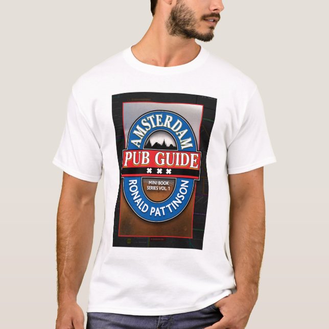 Amsterdam Pub Guide T-Shirt (Vorderseite)