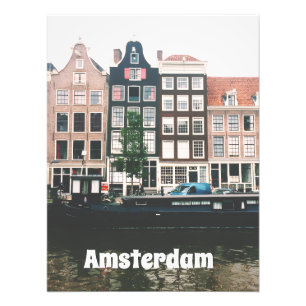 Amsterdam-Reiseandenken Fotodruck
