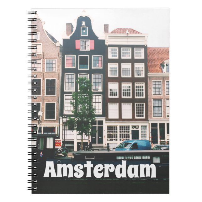 Amsterdam-Reiseandenken Notizblock (Vorderseite)