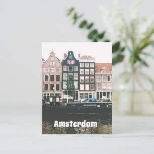 Amsterdam-Reiseandenken Postkarte