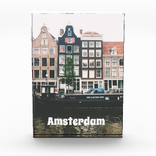 Amsterdam-Reisesouvenir Fotoblock