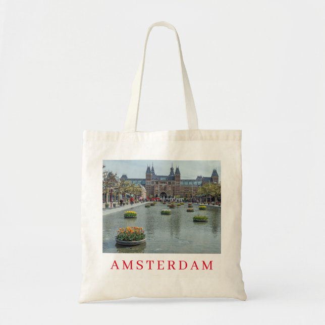 Amsterdam Rijksmuseum Stadtrundgang Tragetasche (Vorne)