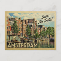 Amsterdam Save the Date Niederlande Holland
