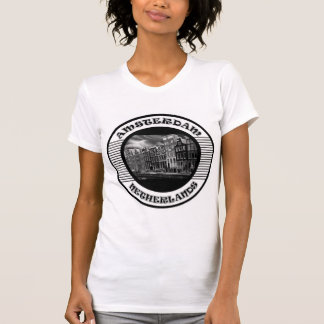 AMSTERDAM SCHWARZWEISS T-Shirt