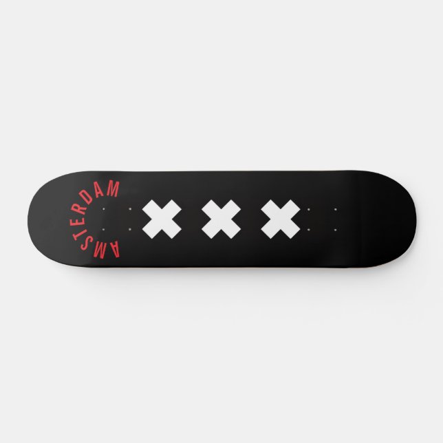 Amsterdam Skateboard (Horizontal)