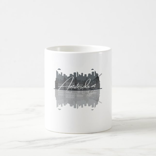 Amsterdam Skyline Kaffeetasse (Mittel)