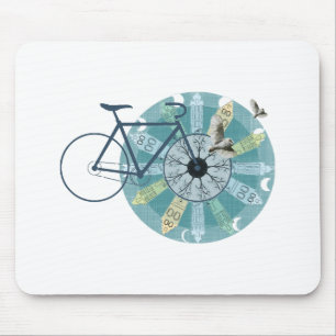 Amsterdam skyline mousepad