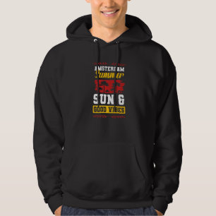 Amsterdam Sommer Sonne Vibes Party Urlaub Zitat Hoodie