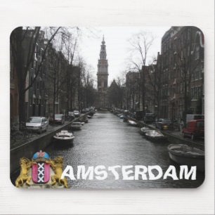 Amsterdam-Stadt-Ansicht Zuiderkerk Mousepad