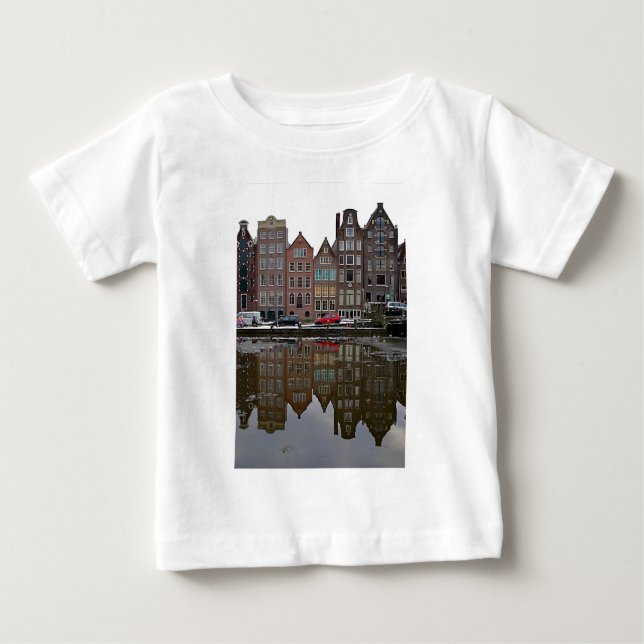 Amsterdam-Stadt Baby T-shirt (Vorderseite)