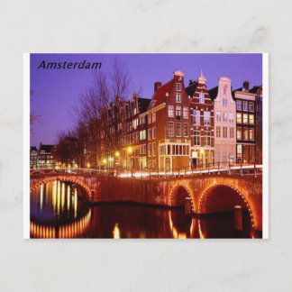 Amsterdam—Stadt der Lichter [kan.k]. Postkarte