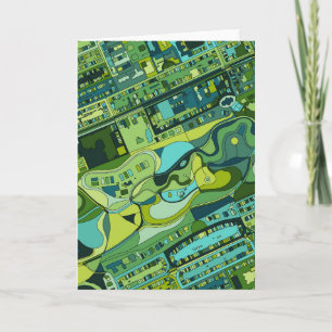 Amsterdam-Stadt-Struktur-Karte Karte