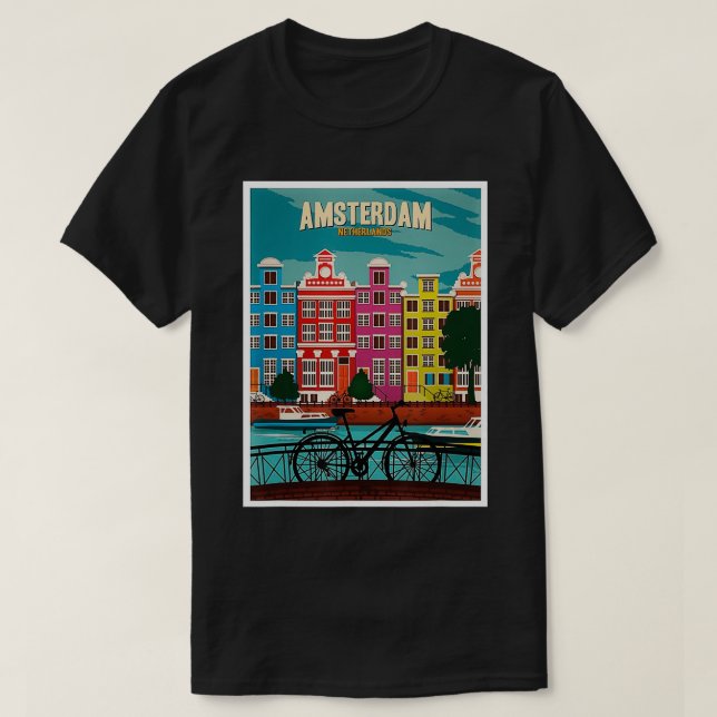 Amsterdam T-Shirt (Design vorne)
