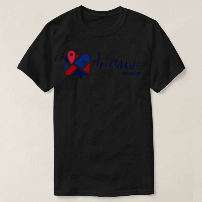 Amsterdam T-Shirt (Design vorne)