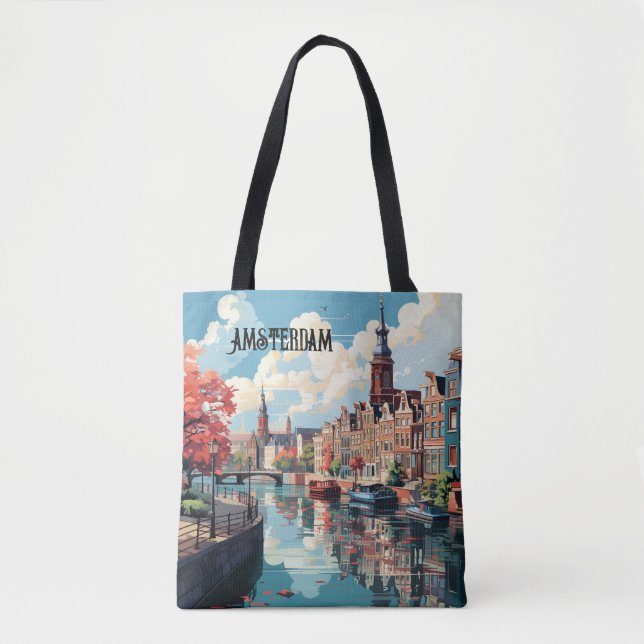 Amsterdam Tote Bag (Vorderseite)