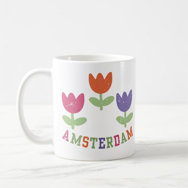 Amsterdam Tulips Kaffeetasse (Links)