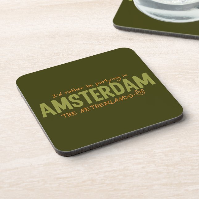 AMSTERDAM-Untersetzer Untersetzer (Linke Seite)