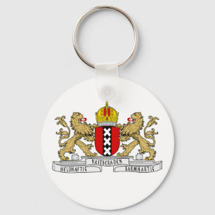 Amsterdam-Wappen Schlüsselanhänger