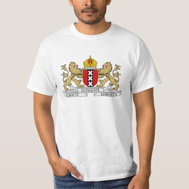 Amsterdam-Wappen T-Shirt (Vorderseite)