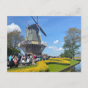 Amsterdam Windmill Post Card Feiertagspostkarte
