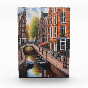 Amsterdamer Ölmalerei Fotoblock
