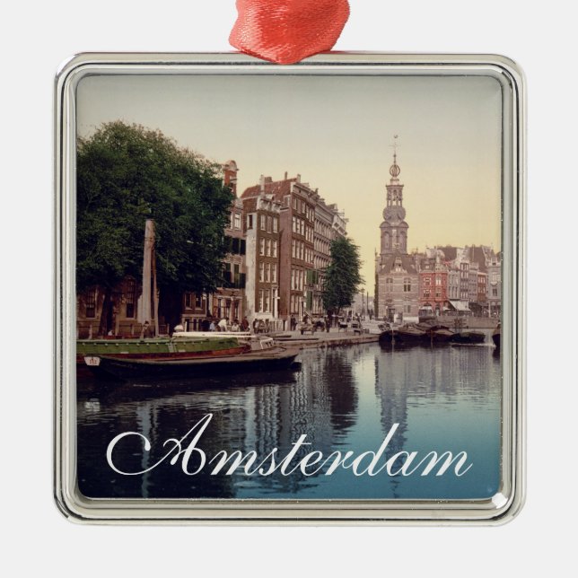 Amsterdamer Ornament Aus Metall (Vorne)