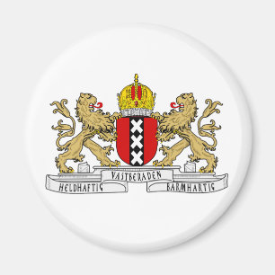 Amsterdamer Wappen Magnet