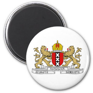 Amsterdamer Wappen Magnet