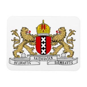 Amsterdamer Wappen Magnet
