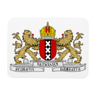 Amsterdamer Wappen Magnet