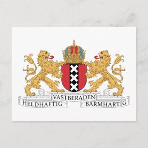 Amsterdamer Wappen Postkarte