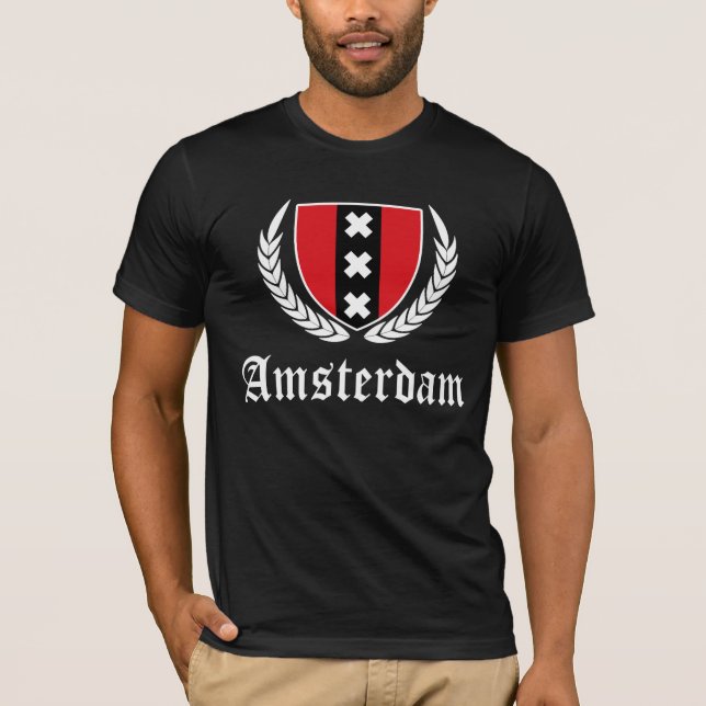 Amsterdamer Wappen T-Shirt (Vorderseite)