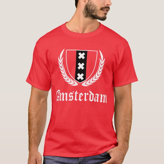 Amsterdamer Wappen T-Shirt (Vorderseite)