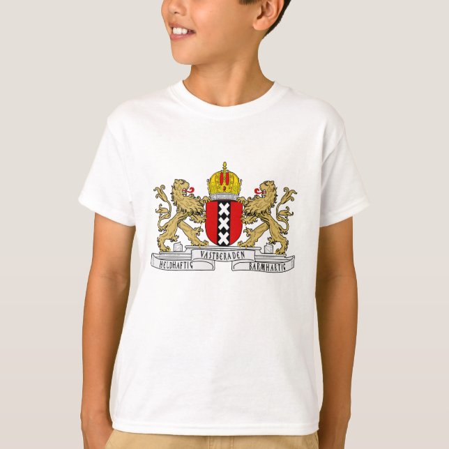 Amsterdamer Wappen T-Shirt (Vorderseite)