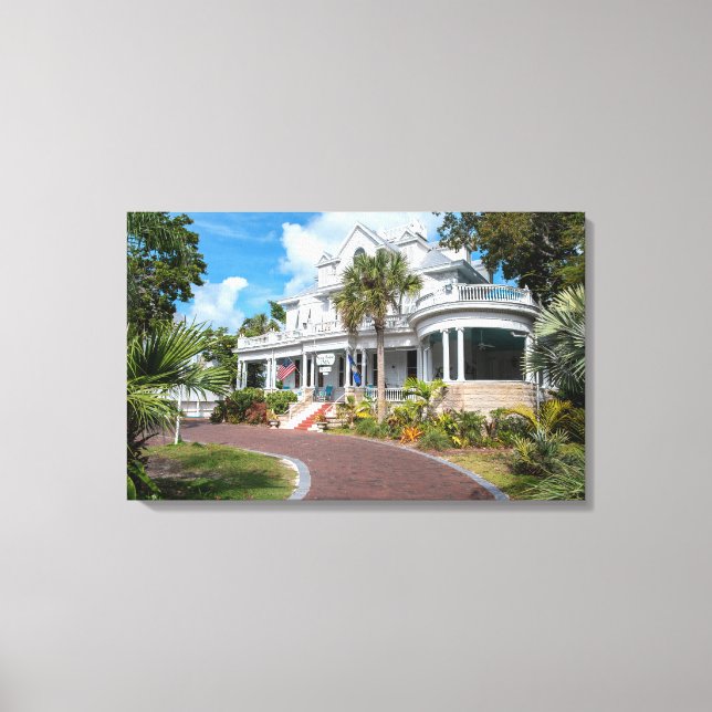 Amsterdams Curry Mansion Leinwanddruck (Vorderseite)