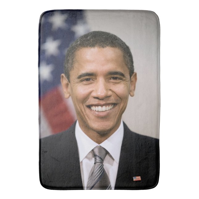 Amt des designierten Präsidenten Barack Obama Badematte (Vorderseite Vertikal)
