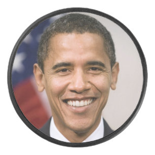 Amt des designierten Präsidenten Barack Obama Eishockey Puck