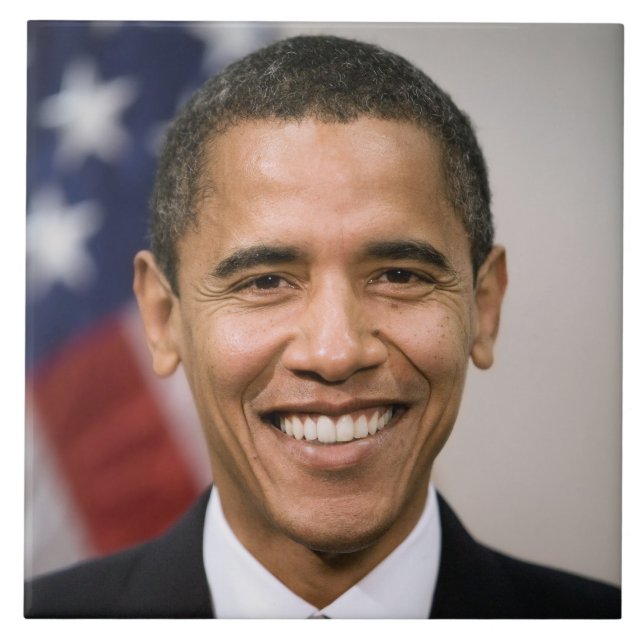 Amt des designierten Präsidenten Barack Obama Fliese (Vorderseite)