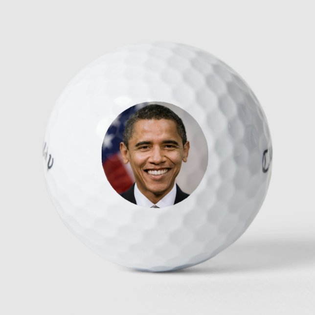 Amt des designierten Präsidenten Barack Obama Golfball (Vorderseite)