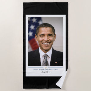 Amt des designierten Präsidenten Barack Obama Strandtuch