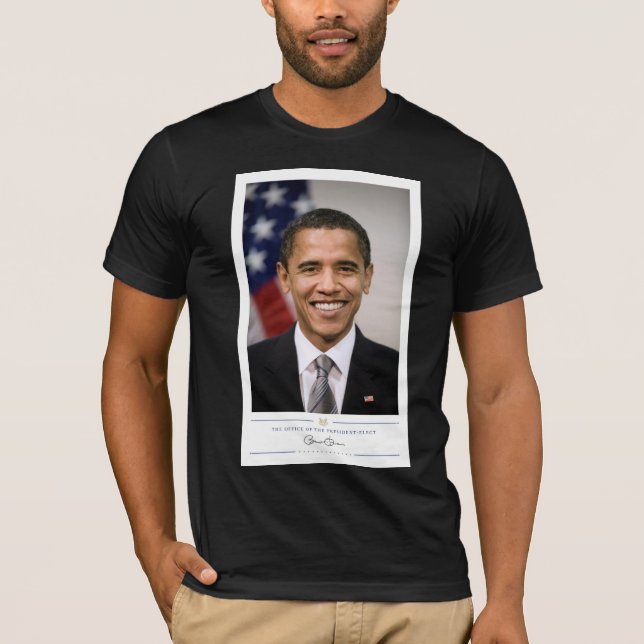 Amt des designierten Präsidenten Barack Obama T-Shirt (Vorderseite)