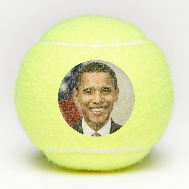 Amt des designierten Präsidenten Barack Obama Tennisbälle (Vorderseite)