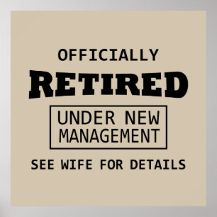 amtlich im Rahmen einer neuen Geschäftsführung in  Poster