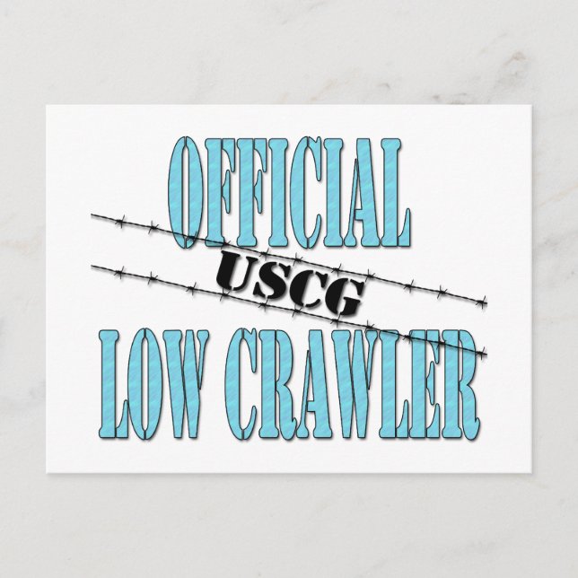 amtliches Crawleruscing Postkarte (Vorderseite)